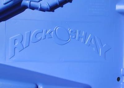 Rick-O-Shay molded in logo - Goal Blocker